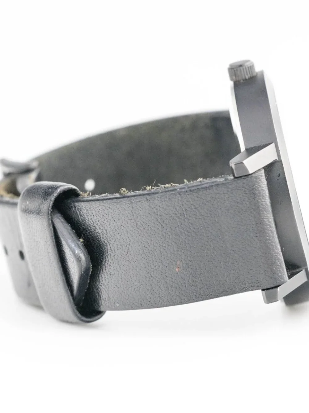 The Horse Genuine Leather Band Quartz Analog Men's Watch New Battery